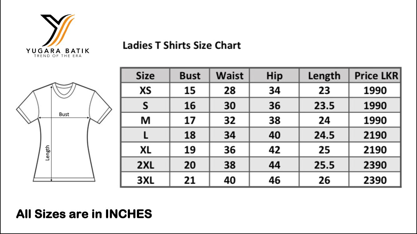 Tie & Dye Ladies T-Shirts 5